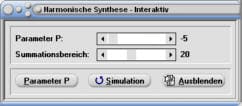 MathProf - Harmonische Synthese - Gesamtfunktion - Teilfunktion - Teilfunktionen - Summieren - Summation - Sägezahnkurve- Rechner - Berechnen - Darstellen - Zeichnen
