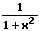 1. Ableitung von arctan(x)