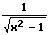 1. Ableitung von arcosh(x)