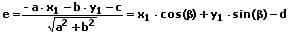 MathProf - Normalform - Gerade - Gleichung - Formel - Abstand