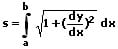 MathProf - Integral - Bogenlänge - Kartesisch - Kurve - Bogen - Formel