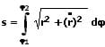 MathProf - Integral - Bogenlänge -Bogen - Kurvenstück - Formel - Polar