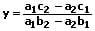 MathProf - Cramersche Regel - Lösung - Y- 1