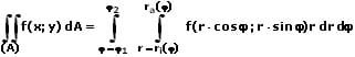 MathProf - Doppelintegral - Doppelintegrale - Formel - Polar - Polarkoordinaten