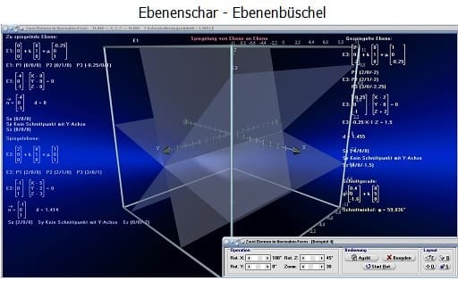 MathProf - Ebenenschar - Ebenenbüschel - Ebenenscharen - Definition