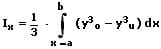 MathProf - Integral - Flächenträgheitsmomente - Flächenmomente 2. Grades - Ix - x-Achse - Formel