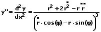 MathProf - Funktionen in Polarform - Ableitungen - 2. Ableitung