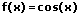 Integralrechnung Funktion cos(x)