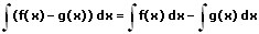 Integration - Integralrechnung - Differenzregel