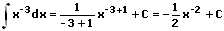 Integration - Integralrechnung - Potenzregel - Beispiel 2