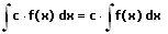 Integration - Integralrechnung -Faktorregel