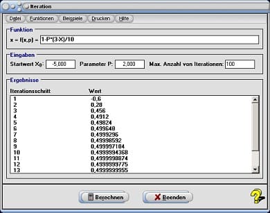MathProf - Iteration - Summen addieren - Zahlenliste - Zahlenliste erstellen - Iterieren - Grenzwert - Summen multiplizieren - Summen addieren - Summen berechnen - Summen bilden - Summendarstellung - Rechnen - Rechenregeln - Regeln - Formeln - Iterationsschritte - Iterationen - Iterationsschleifen - Iterative Berechnung - Rechner - Berechnen