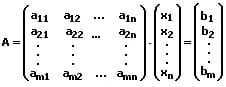MathProf - Matrixschreibweise - Definition - LGS - Koeffizienten - Lineares Gleichungssystem