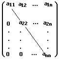 MathProf - Dreiecksmatrix - Rechner - Berechnen - Definition