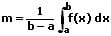 MathProf - Linearer Mittelwert - Integral - Formel