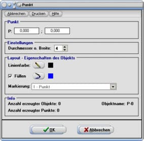 MathProf - Geometrische Objekte - Zeichnen - Punkt - Darstellung - Geometrische Figur