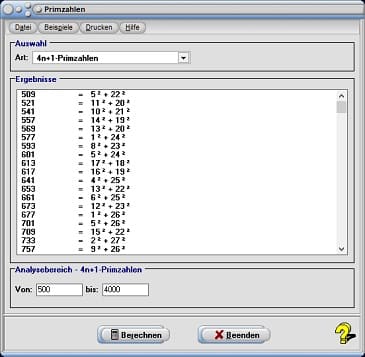 MathProf - Primzahlpaare - Mirp-Zahlen - Eulersches Theorem - Primzahlen bis 10 - Primzahlen von 1 bis 100 - Primzahlen bis 200 - Primzahlen bis 300 - Primzahlen bis 500 - Primzahlen bis 1000 - Primzahlen bis 10000 - Rechner - Berechnen - Tabelle - Liste