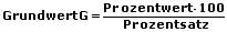MathProf - Prozentrechnung - Prozentwert - Prozent - Berechnen - Grundwert - Formel - Prozentsatz - Prozentzahl -3
