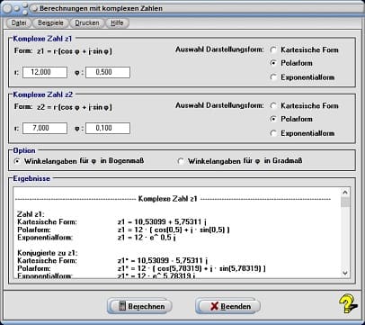 MathProf - Komplexe Zahlen - Exponentielle Darstellung - Exponentialdarstellung - Exponentialschreibweise - Beispiele - Berechnung - Formel - Hoch 3 - Hoch 4 - Hoch n - Regeln - Gleichheit - Argument einer komplexen Zahl - Wurzel komplexer - Einheitswurzel - Imaginäre Einheit - Komplexe Einheitswurzel - Komplexe Werte - Komplexe Quadratwurzel - Imaginäre Zahl