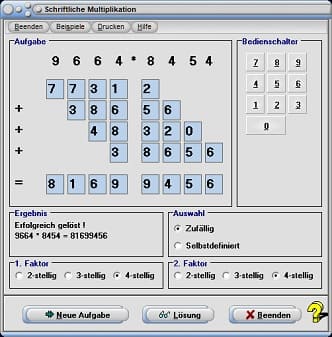 MathProf - Schriftliches Multiplizieren - Schriftlich Multiplizieren - Grundrechnungsarten - Schriftliche Rechenverfahren - Grundwissen der Mathematik - Grundlagen der Mathematik - Rechenverfahren - Rechenschritte - Multiplizieren - Multiplikation - Faktor - Produkt - Berechnen - Rechner - Ergebnis - Algorithmus - Einfaches Rechnen - Multiplikation ganzer Zahlen