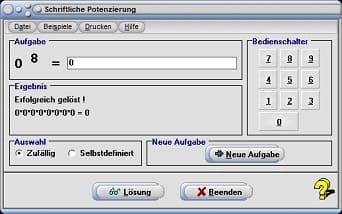 MathProf - Potenz - Potenzen - Umrechnen - Umrechnung - Grundlagen - Grundlegendes - Darstellen - Darstellung - Potenzen vereinfachen - 5. Potenzgesetz - Potenzieren von Brüchen - Berechnen - Formel