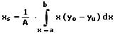 MathProf - Integral - Schwerpunkt - Kartesisch - Formel - Koordinaten - 2 Funktionen - X