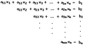 MathProf - Gestaffeltes Gleichungssystem - Gestaffeltes System - Staffelsystem - Rechner - Berechnen