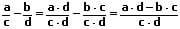 Mathprof - Brüche subtrahieren - Brüche - Subtraktion - Ungleichnamig - Beispiel - 1