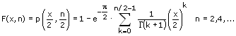 Chi2-Verteilung - Gleichung - 2