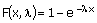 Exponentialverteilung - Gleichung - 2