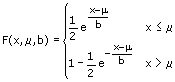 Laplace-Verteilung - Gleichung - 2