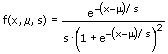 Logistische Verteilung - Gleichung - 1