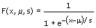 Logistische Verteilung - Gleichung - 2