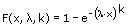 Weibull-Verteilung - Gleichung - 2