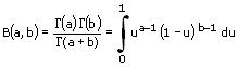 Beta-Verteilung - Gleichung - 1