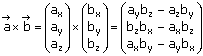 Vektorprodukt - Gleichung 2