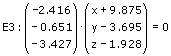 Ebene - Gleichung - 42