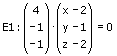 Ebene - Gleichung - 21
