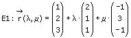 Ebene - Gleichung - 28