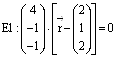 Ebene - Gleichung - 20