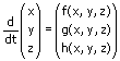 MathProf - Lorenz-Attraktor - Lorenz - 3D - Dynamisches System - Dreidimensional - Gleichungen - DGL - Formel