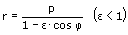 MathProf - Kegelschnitt - Polar - Polarkoordinaten - Polarform - Pol - Formel - Ellipse - 2