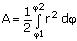 Parameterform - Flächeninhalt - Gleichung