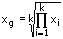 Regressionsanalyse - Geometrisches Mittel