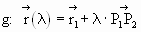 Ebene - Koordinatenform - Gleichung - 2