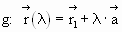 Kugel - Gerade - Gleichung - 2