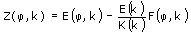 Jacobische Zeta-Funktion - Formel - Funktion