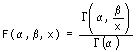 Inverse Gamma-Verteilung - Formel