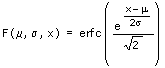 Moyal-Verteilung - Formel