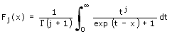 Komplette Fermi-Dirac Integrale - Formel - 1